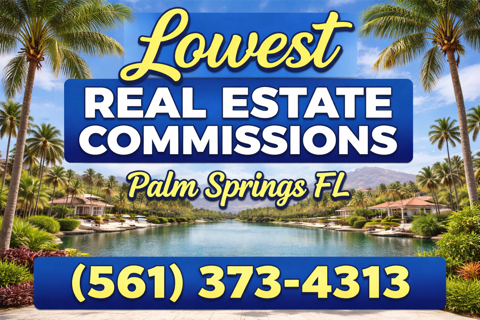Lowest Real Estate Commissions in Palm Springs
